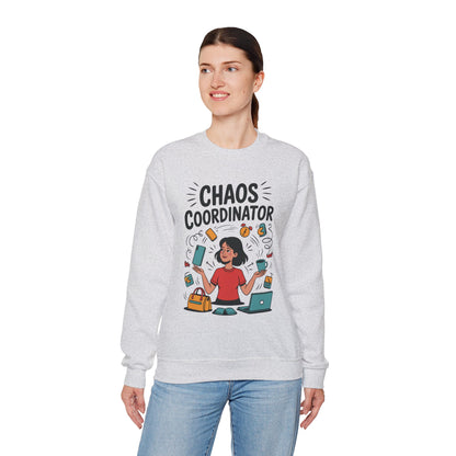 Chaos Coordinator Sweatshirt, Funny Mom Life Sweatshirt ,Gift for Busy Moms, Multitasking Mom Gift, Mom Life Sweatshirt, Mother's Day Gift