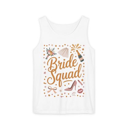 Bride Squad  Tank Top, Bachelorette Party T-Shirt, Bridesmaid Wedding Tee, Hen Party Matching Shirts, Bridal Shower, Gift for Bridesmaids