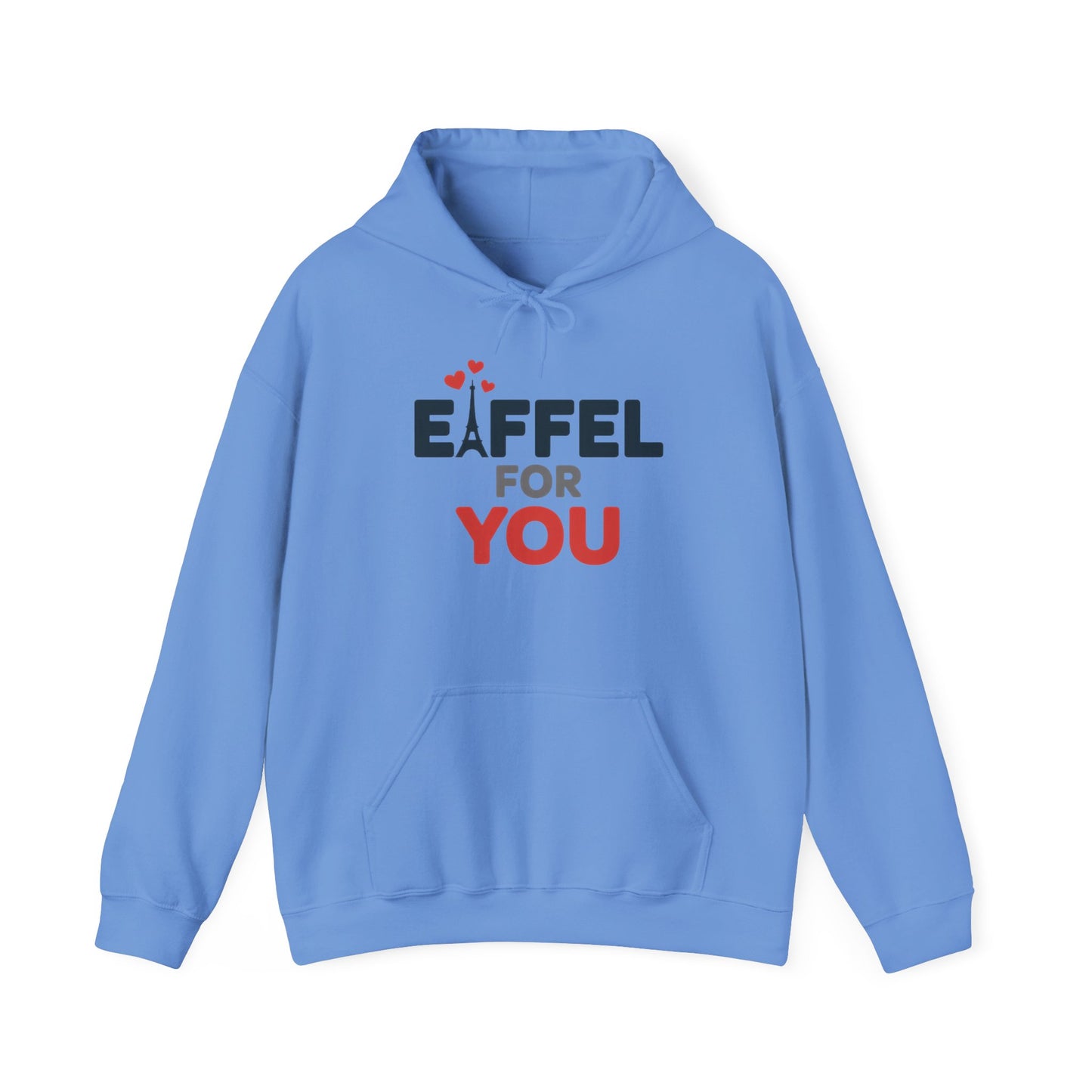 Womens Heavy Blend™ Hooded Sweatshirt, Eiffel For You Romantic Paris Womens Hoodie