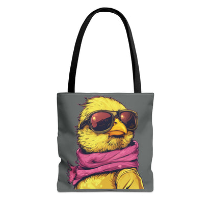 Chic Bird Tote Bag - Trendy Shopping Tote, Eco-friendly Bag, Gift for Animal Lovers, Summer Accessory, Festival Essential, Beach Tote