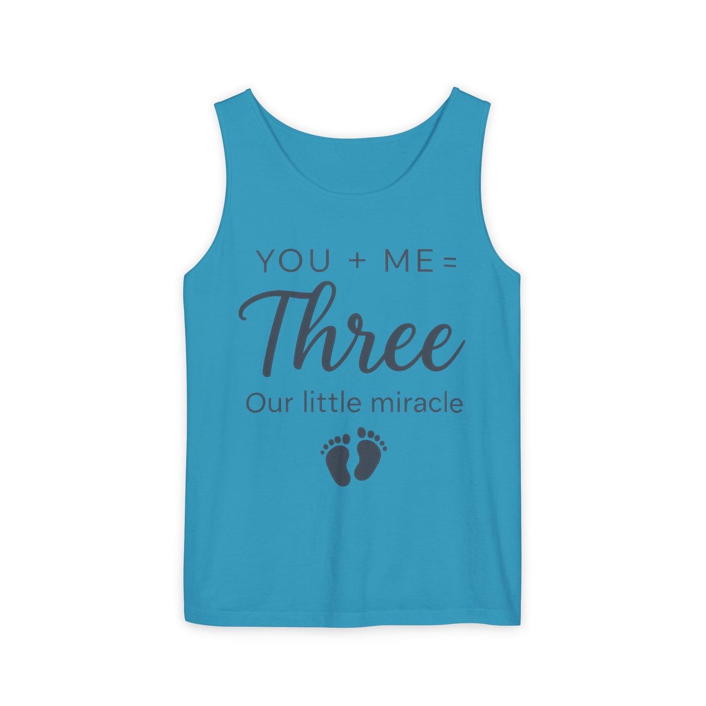 Maternity Tank Top, Cute Pregnancy Announcement Tank, Our Little Miracle Expecting Mom Gift, Baby Reveal Tee, Baby Showers Gift