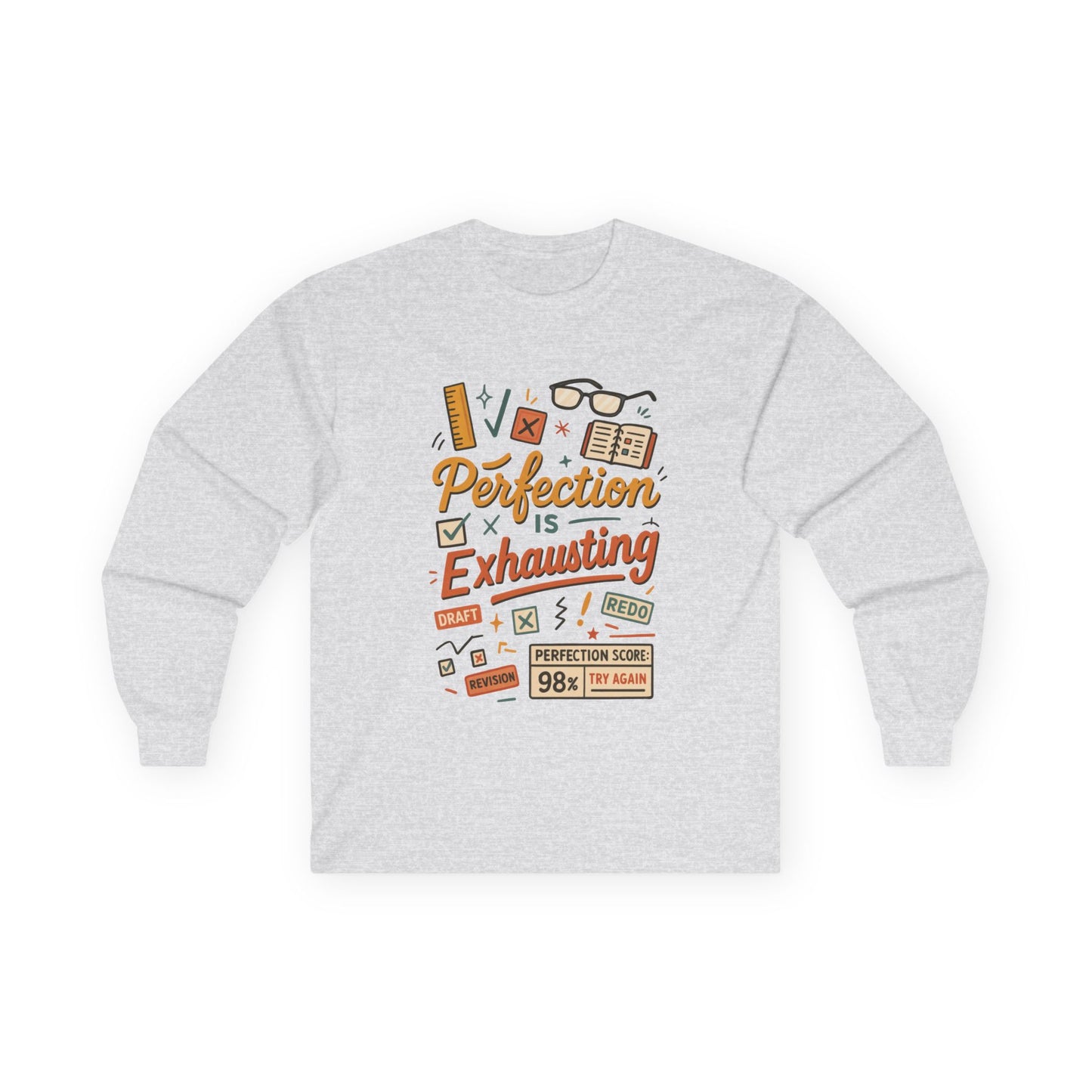 Unisex Long Sleeve Tee, Perfect for Busy Professionals, Gift for Students, Cozy Layering Piece, Humor Shirt for Work, Perfect for Work [...]