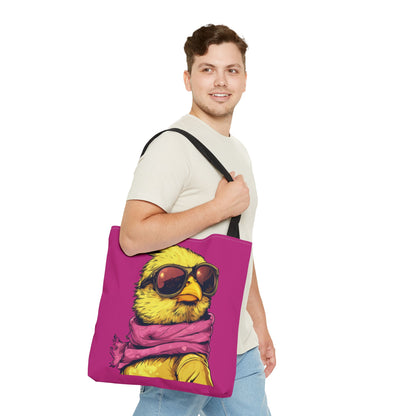 Chic Bird Tote Bag, Trendy Shopping Tote, Eco-friendly Bag, Gift for Animal Lovers, Summer Accessory, Beach Weekender Bag, Large Canvas Bag