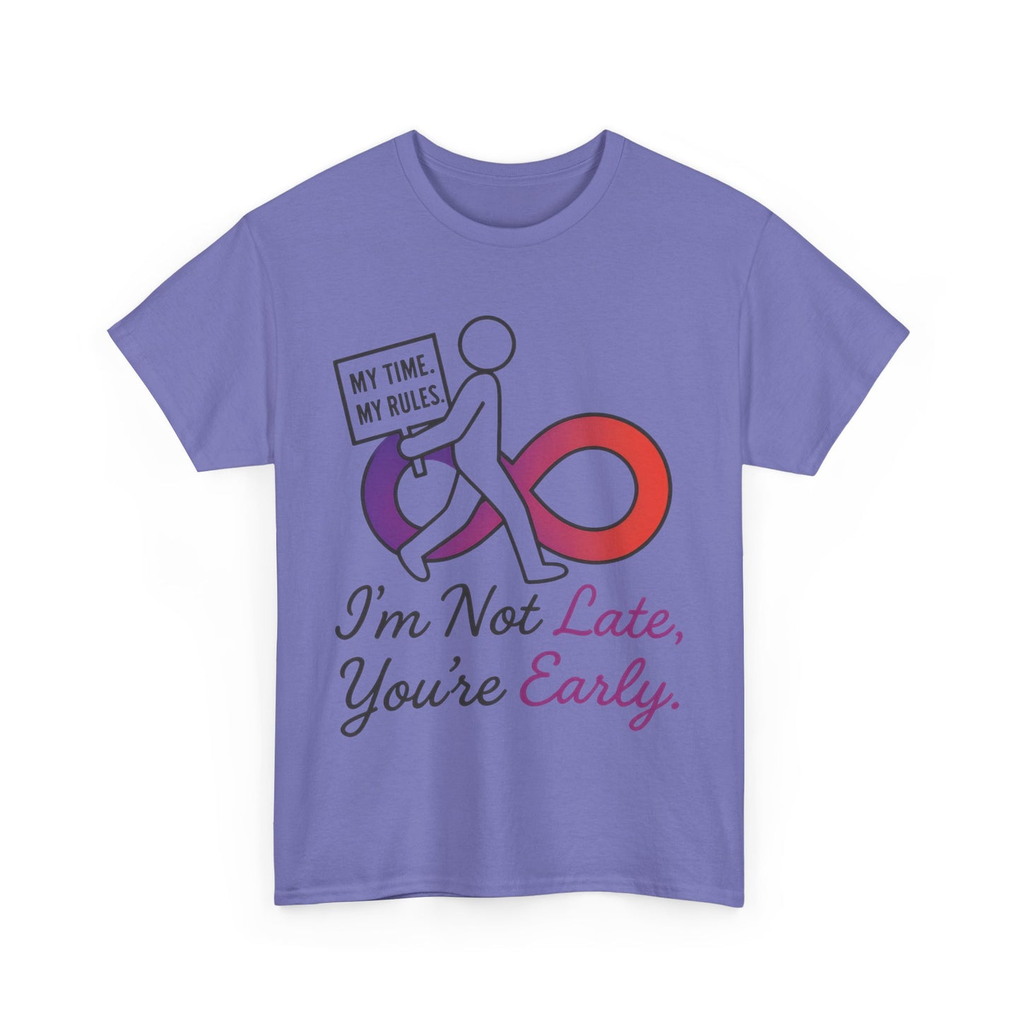 My Time My Rules Women's Heavy Cotton Tee, Funny T-Shirt, Casual Wear, women empowerment tee, confident woman shirt, self love t shirt