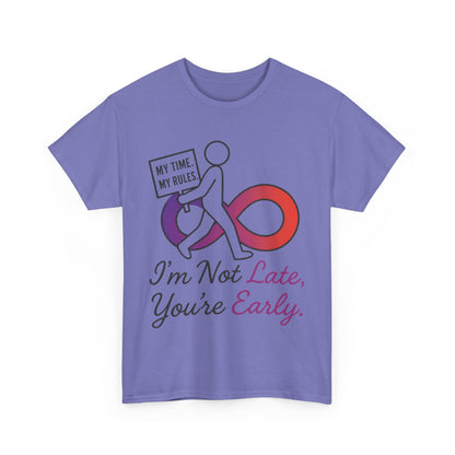 My Time My Rules Women's Heavy Cotton Tee, Funny T-Shirt, Casual Wear, women empowerment tee, confident woman shirt, self love t shirt