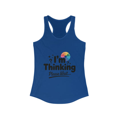 Funny Womens Tank Top, Beach Day Shirt, Vacation Apparel, Thoughtful Gift, Geeky Gift for Introverts, Programmers, Designers, Fun Humor Tee