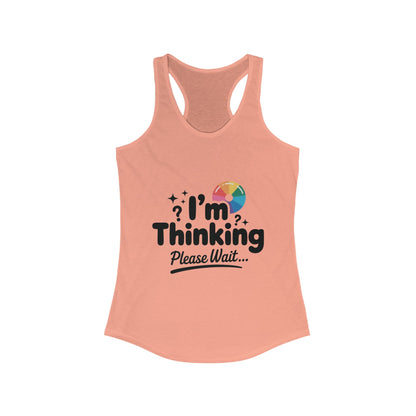 Funny Womens Tank Top, Beach Day Shirt, Vacation Apparel, Thoughtful Gift, Geeky Gift for Introverts, Programmers, Designers, Fun Humor Tee