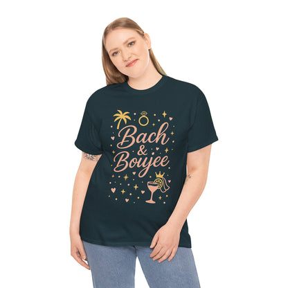 Bach & Boujee Bridal Party  Shirt, Bachelorette Party Tee, Bridesmaid Wedding Tee, Hen Party Top, Bridal Shower,  Bridesmaids Gift