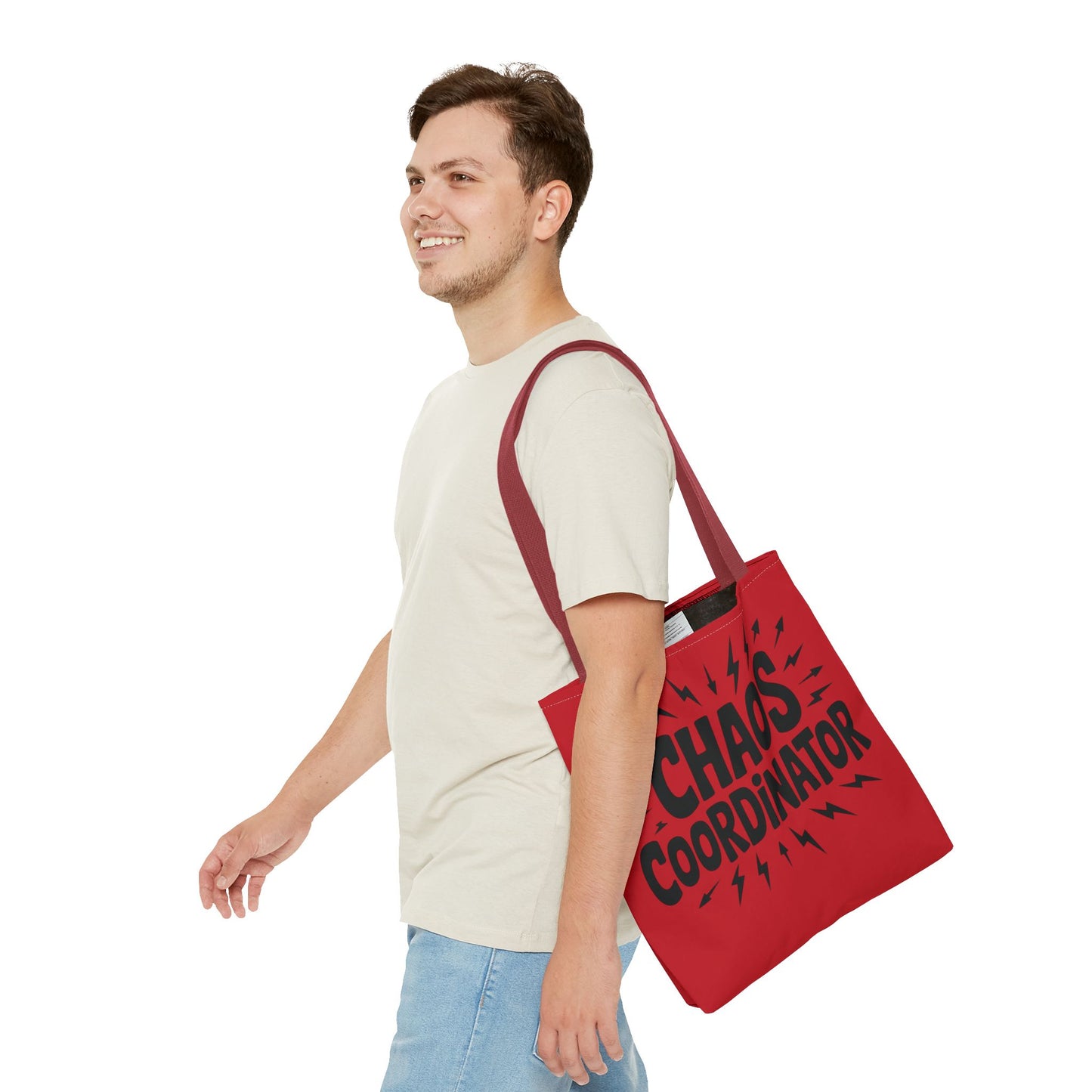 Chaos Coordinator Tote Bag, Fun Carryall for Busy Moms, Students, or Event Planners, Perfect Gift, Beach Weekender Bag,  Large Tote Bag
