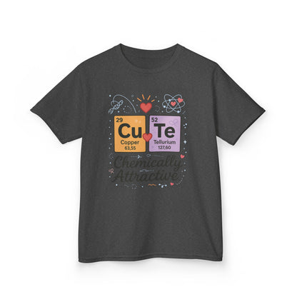 Cute Science Kids TeeT-Shirt, Periodic Table Tee, Funny Nerdy Gift for Young Girl, Cute Chemistry Young Girl T-Shirt, Classroom Wear