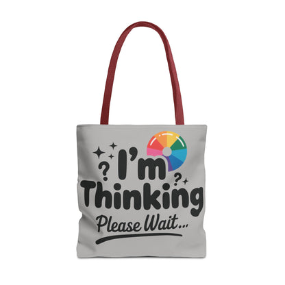 Whimsical Thinking Tote Bag, Funny Gift, Carry-All for Daily Use, Ideal for Birthdays and Graduations, Work or School Tote for Women and Men
