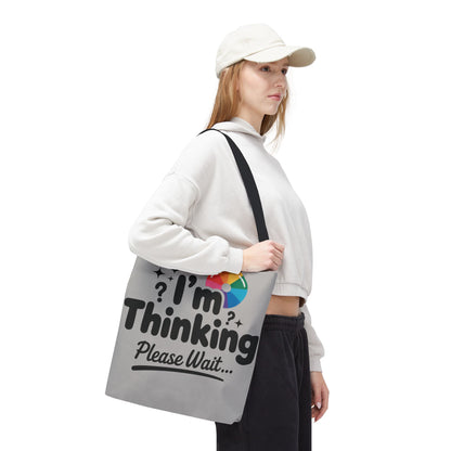 Whimsical Thinking Tote Bag, Funny Gift, Carry-All for Daily Use, Ideal for Birthdays and Graduations, Work or School Tote for Women and Men