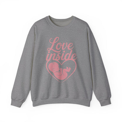 Maternity  Sweatshirt, Pregnancy Announcement Tee, Baby Inside Mom To Be Gift, Expecting Mother Gift, Pregnancy Reveal Top, Baby Shower Top