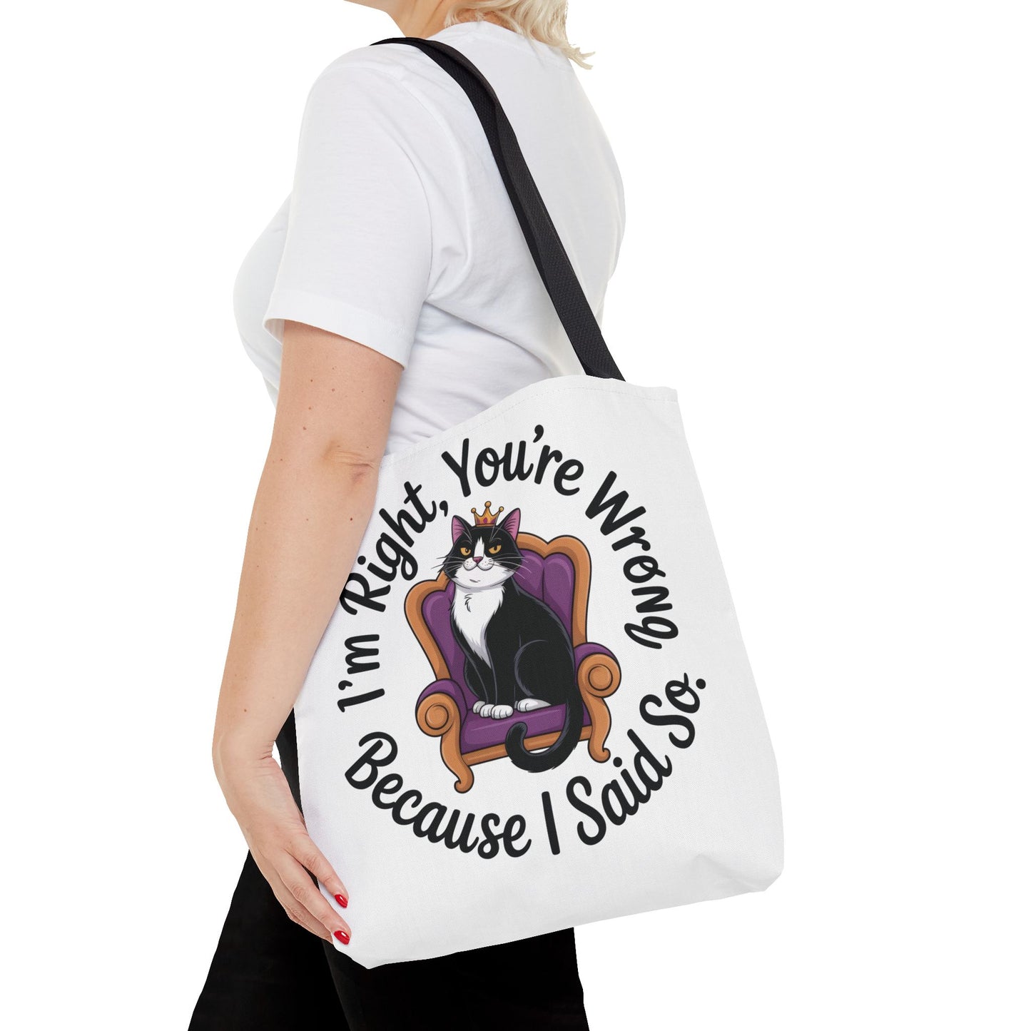Funny Cat Tote Bag, Pet Lover Gift, Cat-Themed Shopper, Birthday Gift, Cute Animal Tote, Oversized Beach Bag