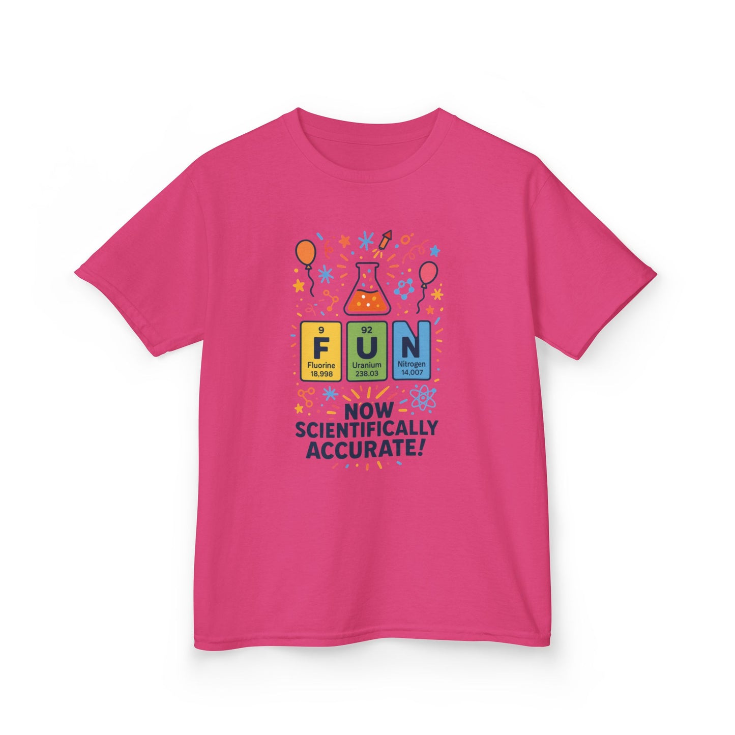 Fun Science Unisex Heavy Cotton Tee, Perfect for STEM Lovers, Gift for Science Teachers, Educational Shirt, Periodic Table Tee,Nerdy Shirt