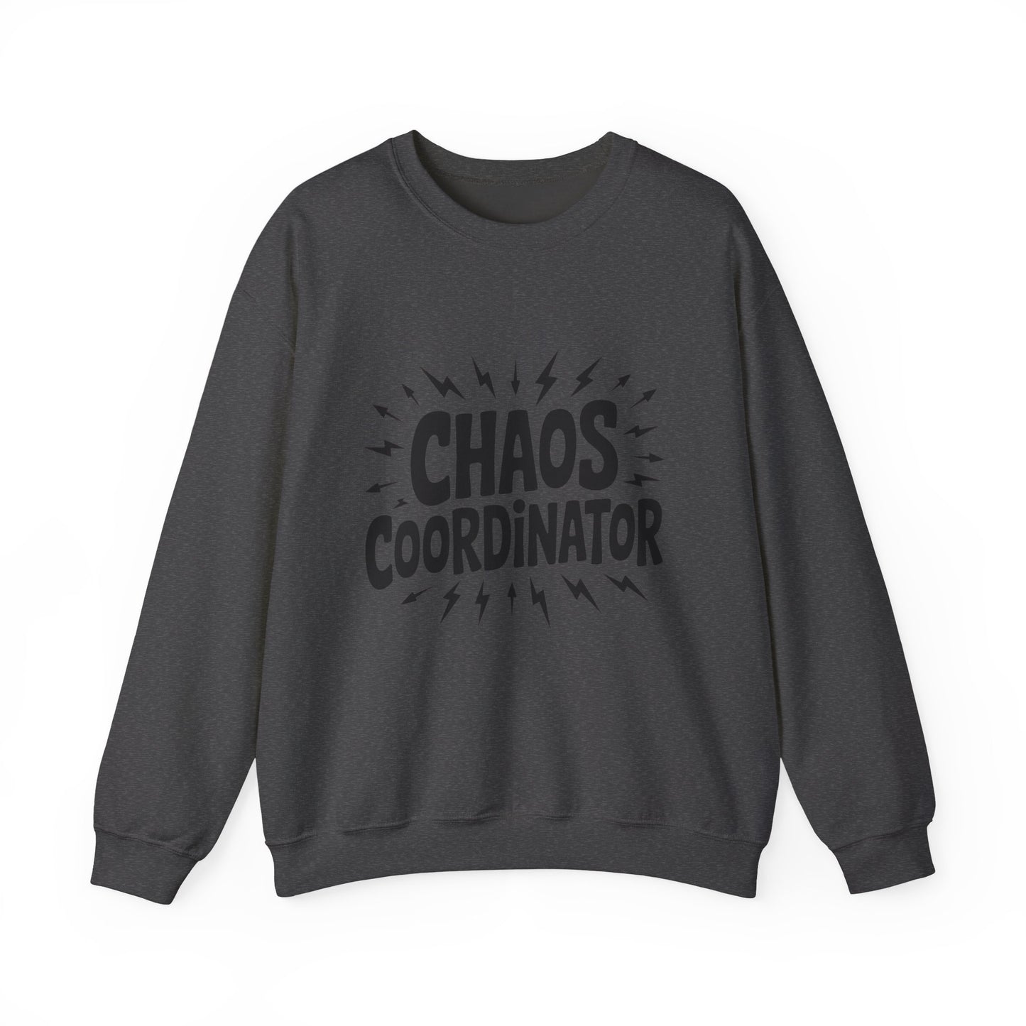 Chaos Coordinator Crewneck Men's Sweatshirt, Funny Gift for Men, Casual Wear, Unique Sweatshirt, Perfect for Everyday Style, Cozy Apparel