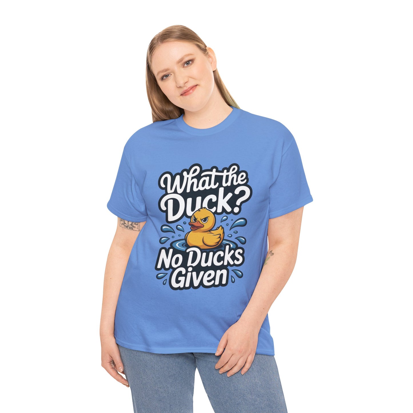 What The Duck Funny Womens Shirt, No Ducks Given T-Shirt, Cute Sarcastic Duck Tee, Sassy Rubber Duck Graphic Shirt, Humor Gift For Her
