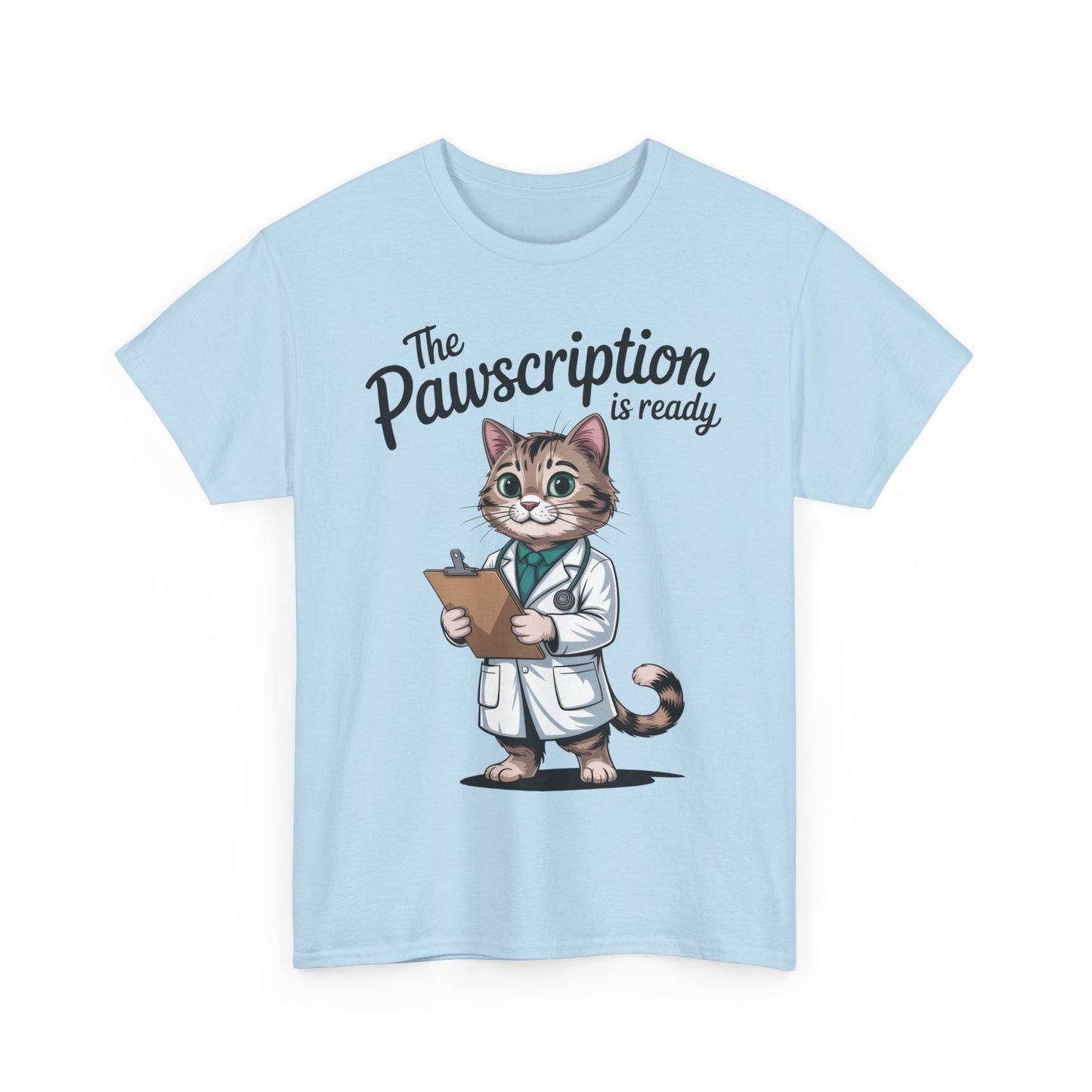 Funny Doctor Cat Tee, Unisex Tee, Veterinary Gift, Medical Student and Medical Workers Gift, Animal Doctor Graphic Tee, Cat Lover Apparel