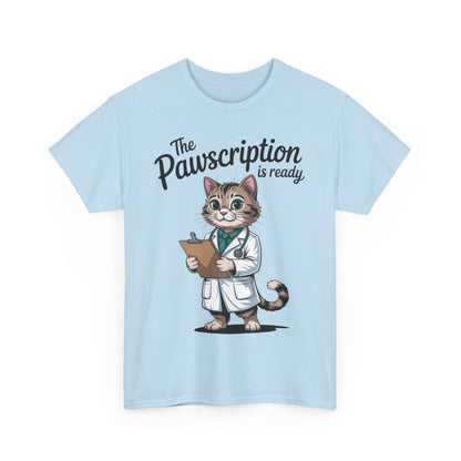 Funny Doctor Cat Tee, Unisex Tee, Veterinary Gift, Medical Student and Medical Workers Gift, Animal Doctor Graphic Tee, Cat Lover Apparel