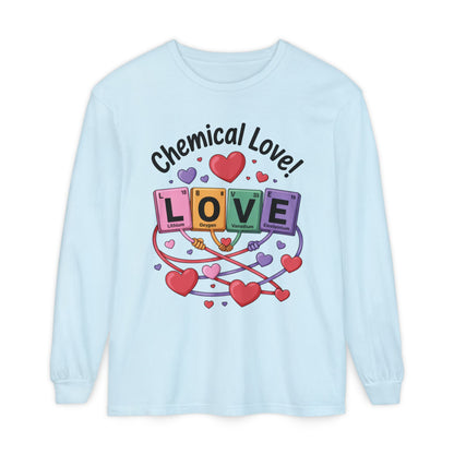 Chemical Love Long Sleeve T-Shirt Women's, Perfect Gift for Science Lovers, Valentine's Day, Chemistry Enthusiasts, Casual Wear, Cute [...]