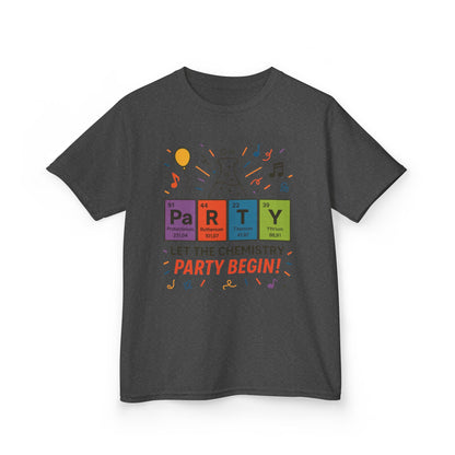 Kids' Chemistry Party T-Shirt, Periodic Table Tee, Funny Science Shirt for Boys & Girls, Science Tee, Unique Educational Apparel