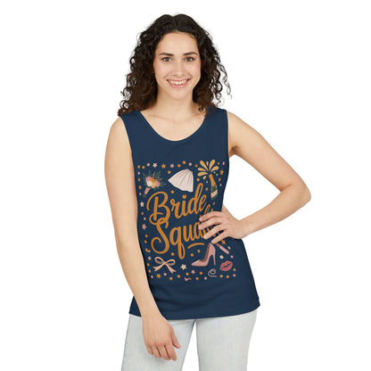 Bride Squad  Tank Top, Bachelorette Party T-Shirt, Bridesmaid Wedding Tee, Hen Party Matching Shirts, Bridal Shower, Gift for Bridesmaids