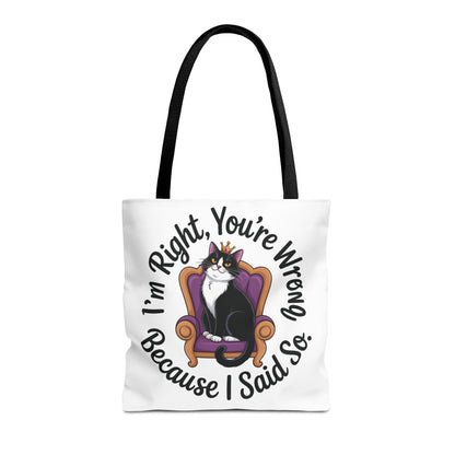 Funny Cat Tote Bag, Pet Lover Gift, Cat-Themed Shopper, Birthday Gift, Cute Animal Tote, Oversized Beach Bag