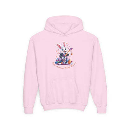 Cute Bunny Easter Hoodie for Kids, Spring Fashion, Easter Gift, Animal Lover Sweatshirt, Fun Holiday Wear