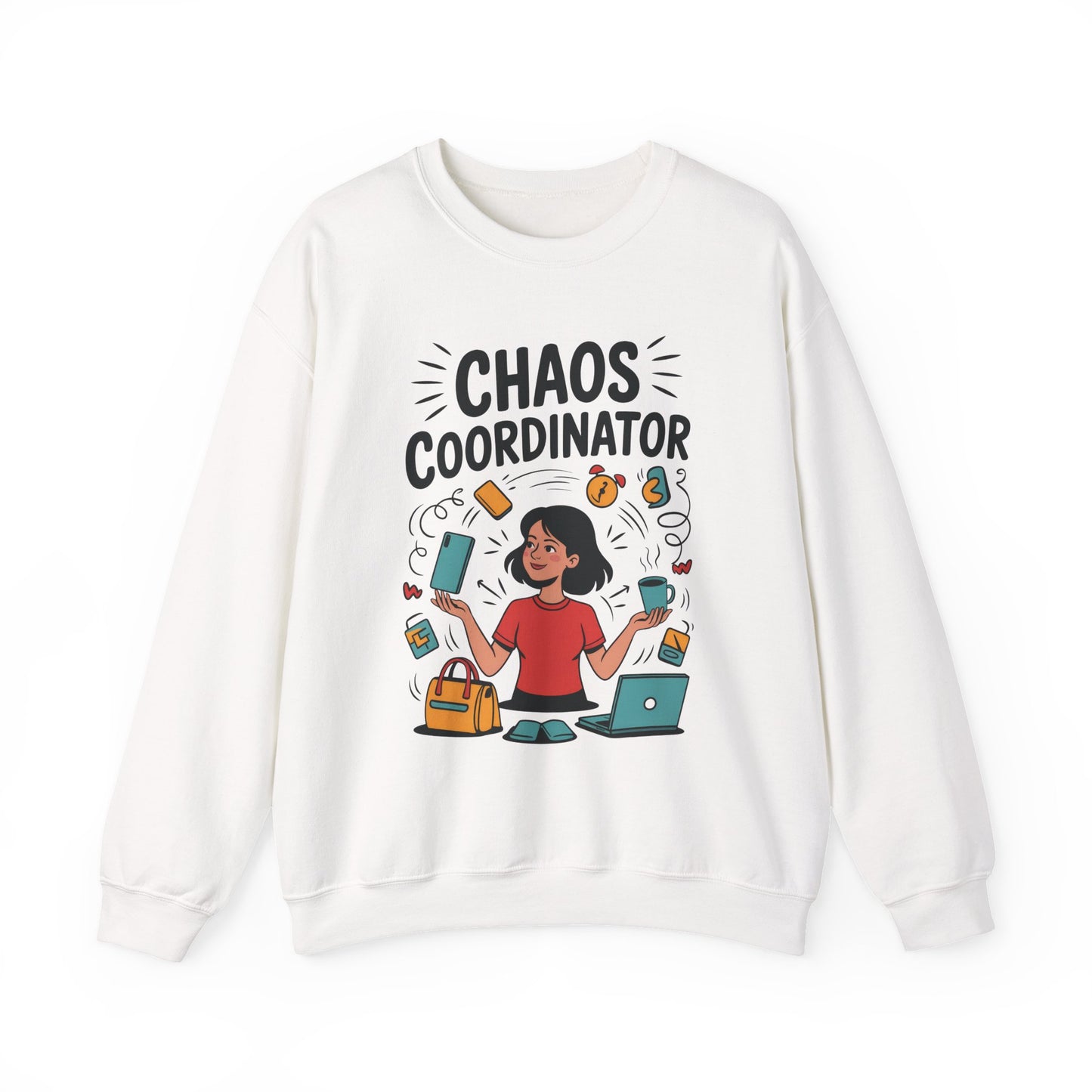 Chaos Coordinator Sweatshirt, Funny Mom Life Sweatshirt ,Gift for Busy Moms, Multitasking Mom Gift, Mom Life Sweatshirt, Mother's Day Gift