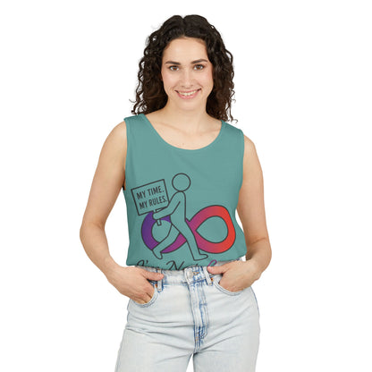 My Time My Rules Womens Tank Top, Funny T-Shirt, Casual Wear, women empowerment tee, confident woman shirt, self love t shirt