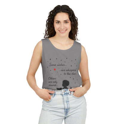Whimsical Cat Lover's Tank Top, Inspirational Quote Top, Womens Garment-Dyed Summer Shirt, Gifts for Cat Moms, Casual Wear, Pet [...]