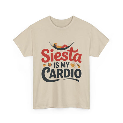 Siesta Is My Cardio Funny Mens T-Shirt Spain Humor Tee, Siesta Shirt, Siesta Culture Gift