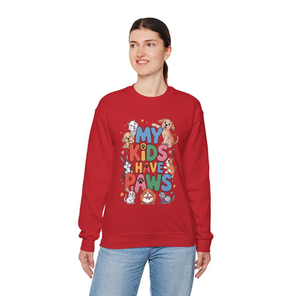My Kids Have Paws Sweatshirt, Pet Lover Gift, Cute Animal Shirt, Cute Pet Mom Tee, Animal Parent T-Shirt, Gift for Animal Lovers