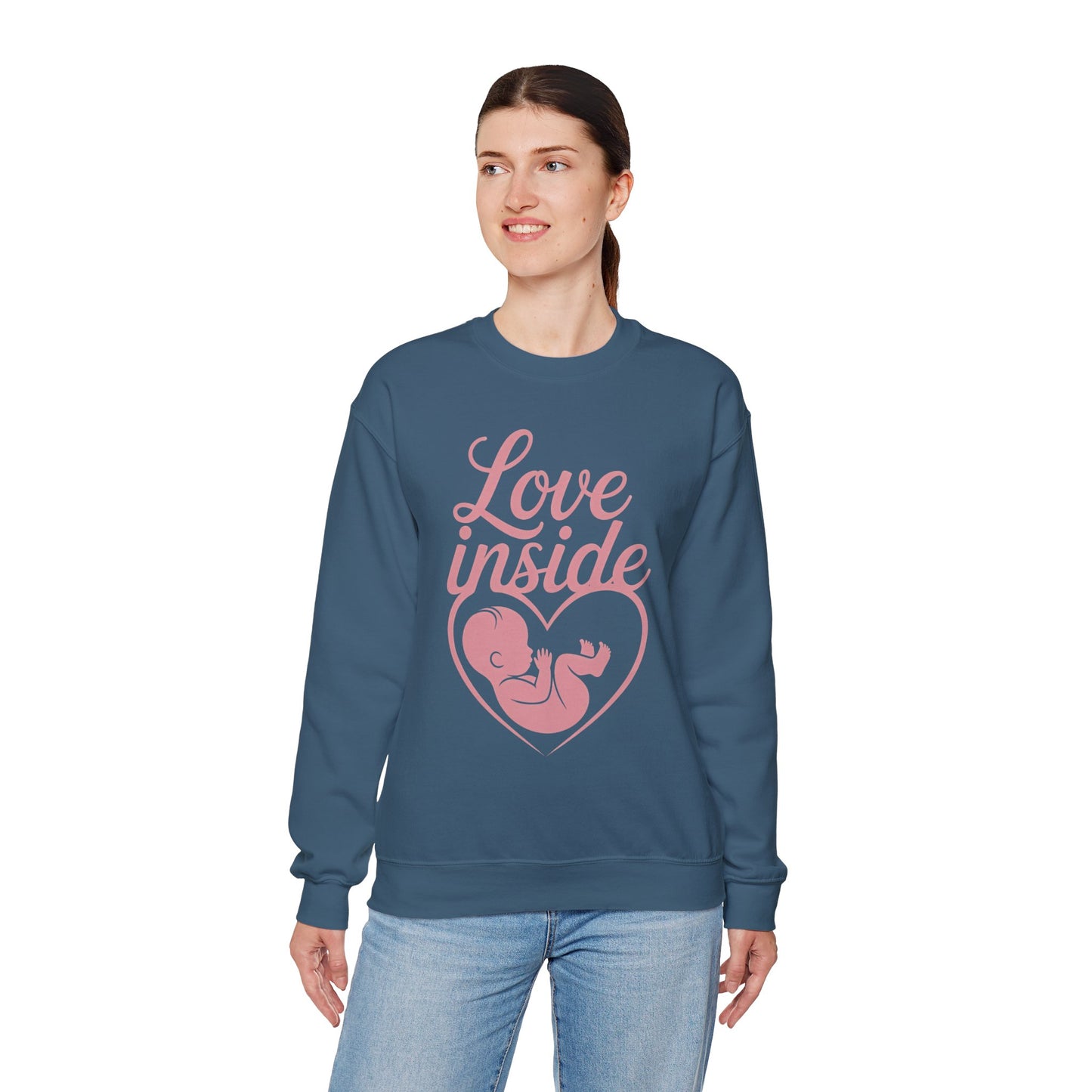 Maternity  Sweatshirt, Pregnancy Announcement Tee, Baby Inside Mom To Be Gift, Expecting Mother Gift, Pregnancy Reveal Top, Baby Shower Top