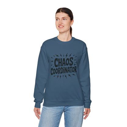 Chaos Coordinator Sweatshirt, Funny Gift for Moms, Mother's Day Gift, TeacherSweatshirt, Casual Graphic Tee, Women's Gift Idea