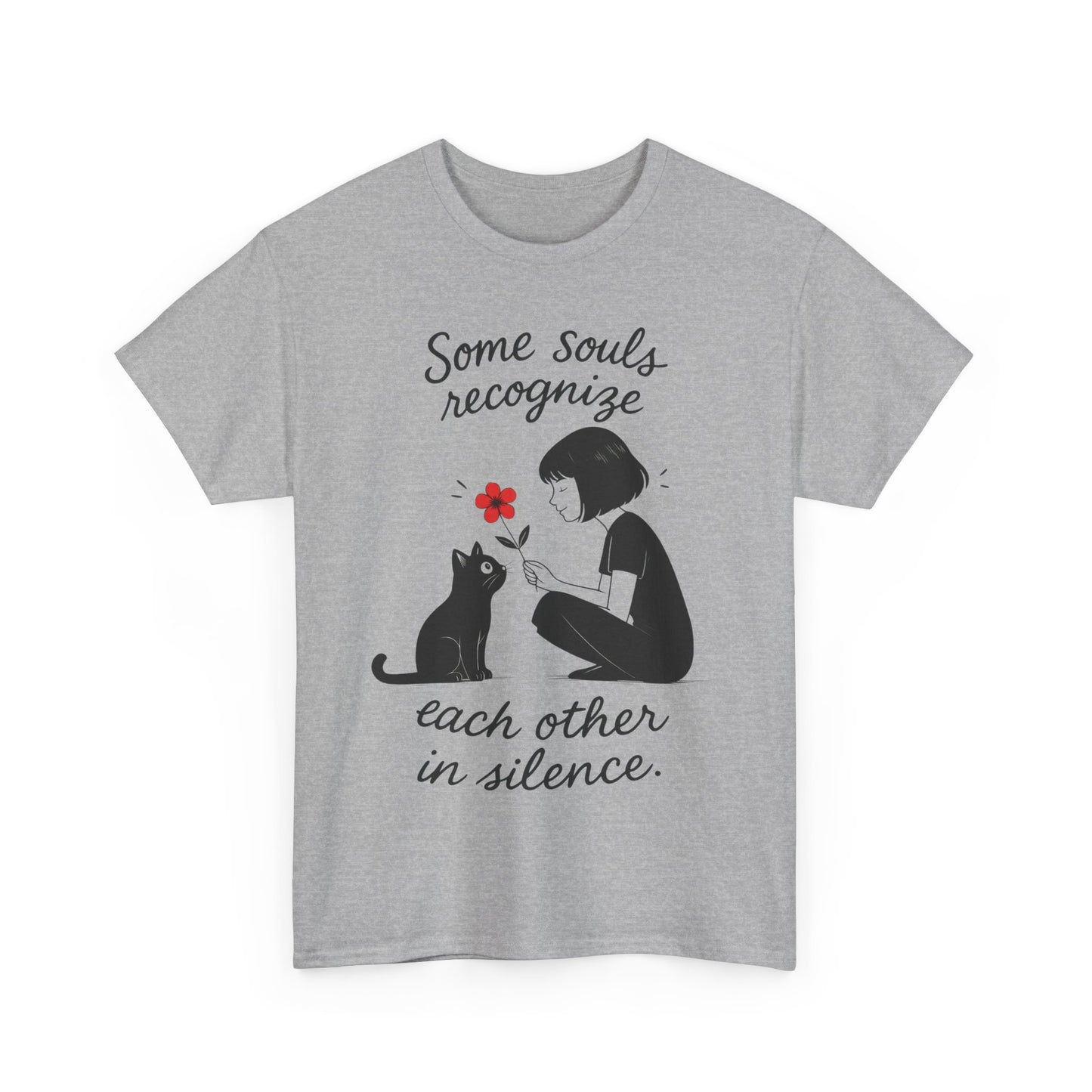 Cat Lover's Heavy Cotton Tee, Cute Cat Shirt, Pet Owner Gift, Animal Lover Apparel, Birthday Gift for Her, Women's Cotton T-Shirt, Cat Lover
