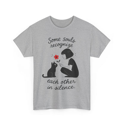 Cat Lover's Heavy Cotton Tee, Cute Cat Shirt, Pet Owner Gift, Animal Lover Apparel, Birthday Gift for Her, Women's Cotton T-Shirt, Cat Lover