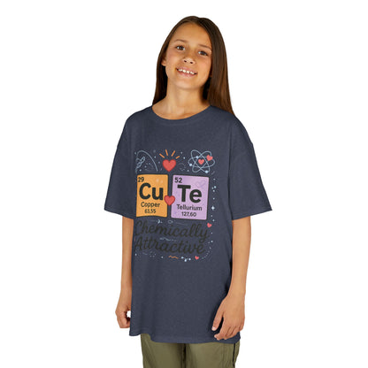 Cute Science Kids TeeT-Shirt, Periodic Table Tee, Funny Nerdy Gift for Young Girl, Cute Chemistry Young Girl T-Shirt, Classroom Wear