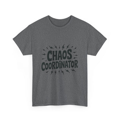 Chaos Coordinator Heavy Cotton Men's Tee, Fun T-Shirt, Gift for Organizers, Humor Tee, Men's Casual Wear