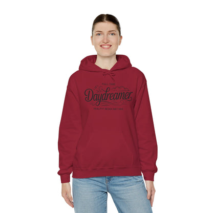 Womens Hooded Sweatshirt, Daydreamer Hoodie, Funny Full-Time Dreamer Graphic Sweatshirt, Reality Never Met Her Cozy Quote Hoodie