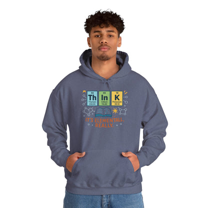 Science Hoodie for Men, Funny Nerd Hoodie, Element of Humor Sweatshirt, Science Lover Gift for Him, Chemistry Lover Gift