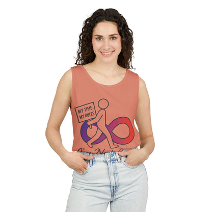 My Time My Rules Womens Tank Top, Funny T-Shirt, Casual Wear, women empowerment tee, confident woman shirt, self love t shirt