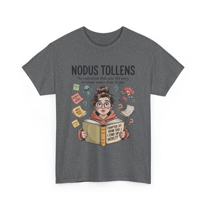Nodus Tollens Tee, Women's Heavy Cotton Shirt, Latin Words, Moods & Modes, Self-Awareness, Personal Development
