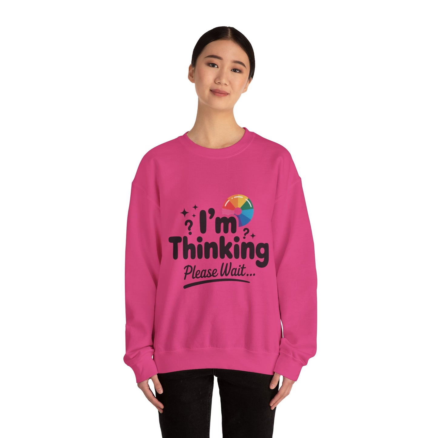 Playful Thinking Womens Sweatshirt, Thoughtful Gift, Geeky Gift for Introverts, Programmers, Designers, , Comfy Crewneck for Creative Minds