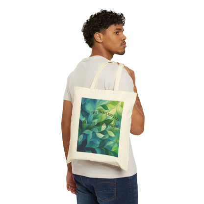 Nature-Inspired Canvas Tote Bag with Inspirational Quote, Eco-Friendly Shopping Bag, Greenery Art Tote, Gift for Nature Lovers, [...]