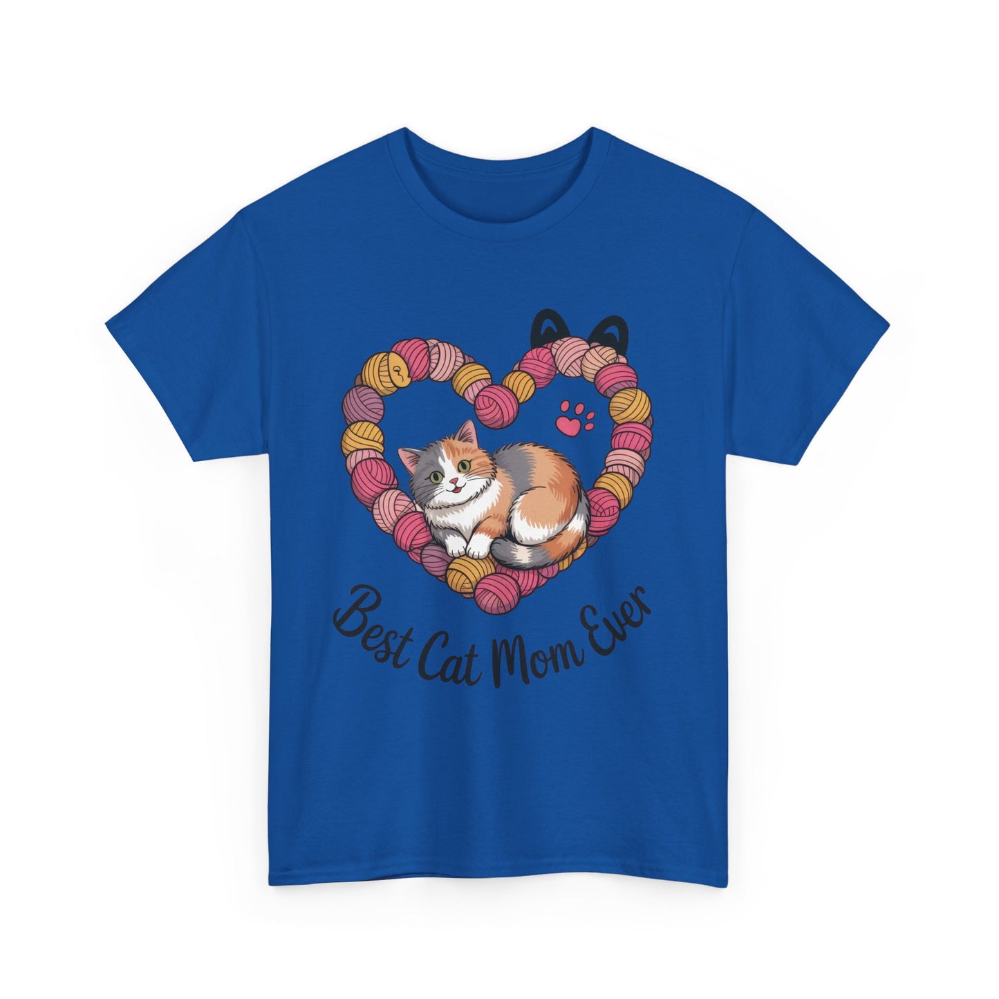 Best Cat Mom Ever T-Shirt, Cat Lover Gift, Pet Mom Shirt, Funny Animal Apparel, Cute Gift for Cat Moms, Gift for Cat Lovers, Kitty Mom Shirt