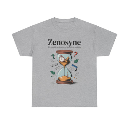 Zenosyne Unisex Heavy Cotton Tee, Aesthetic Word Tee, existential tee, Emotional Word Tee, Moody Graphic Tee, Philosophical Tee