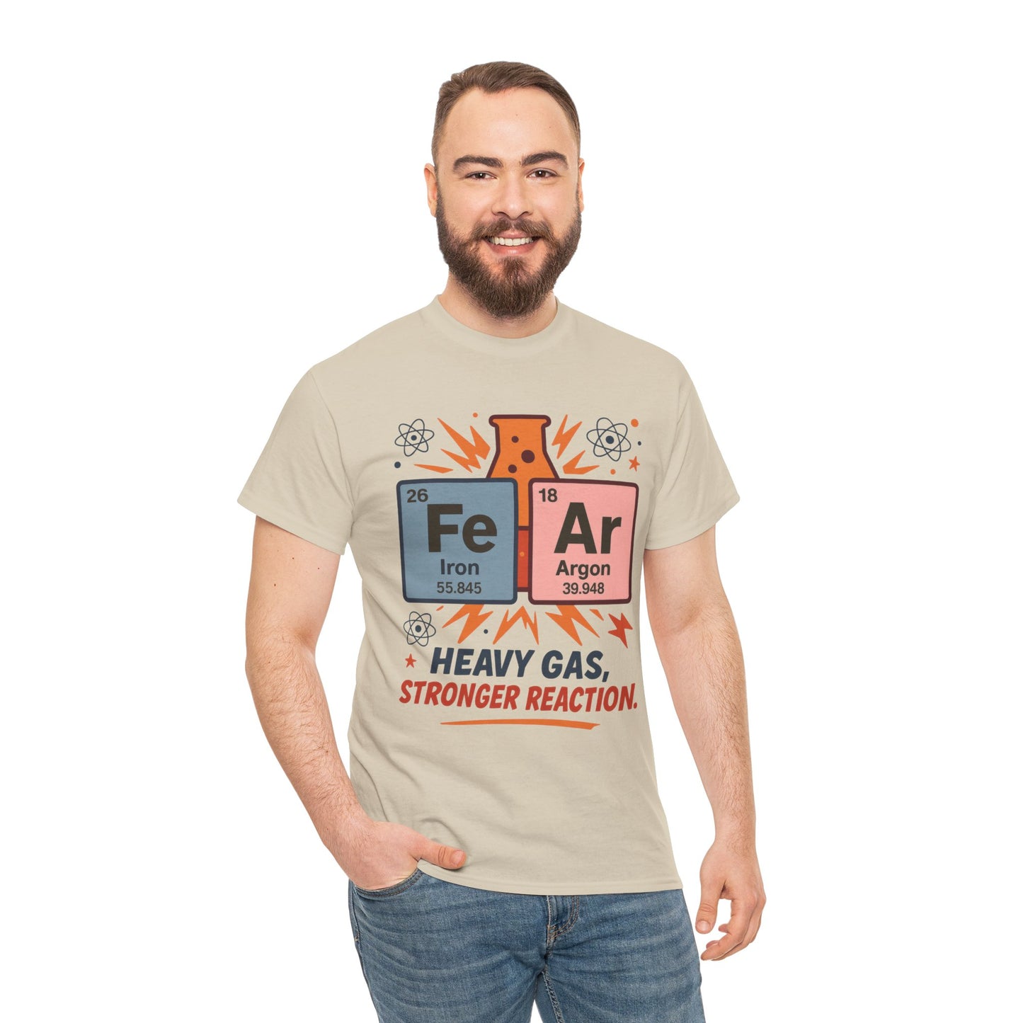 Periodic Table Science Tee For Mens, Heavy Cotton Tee for Science Lovers, Nerdy Gift, Chemistry Shirt, Funny Science Apparel