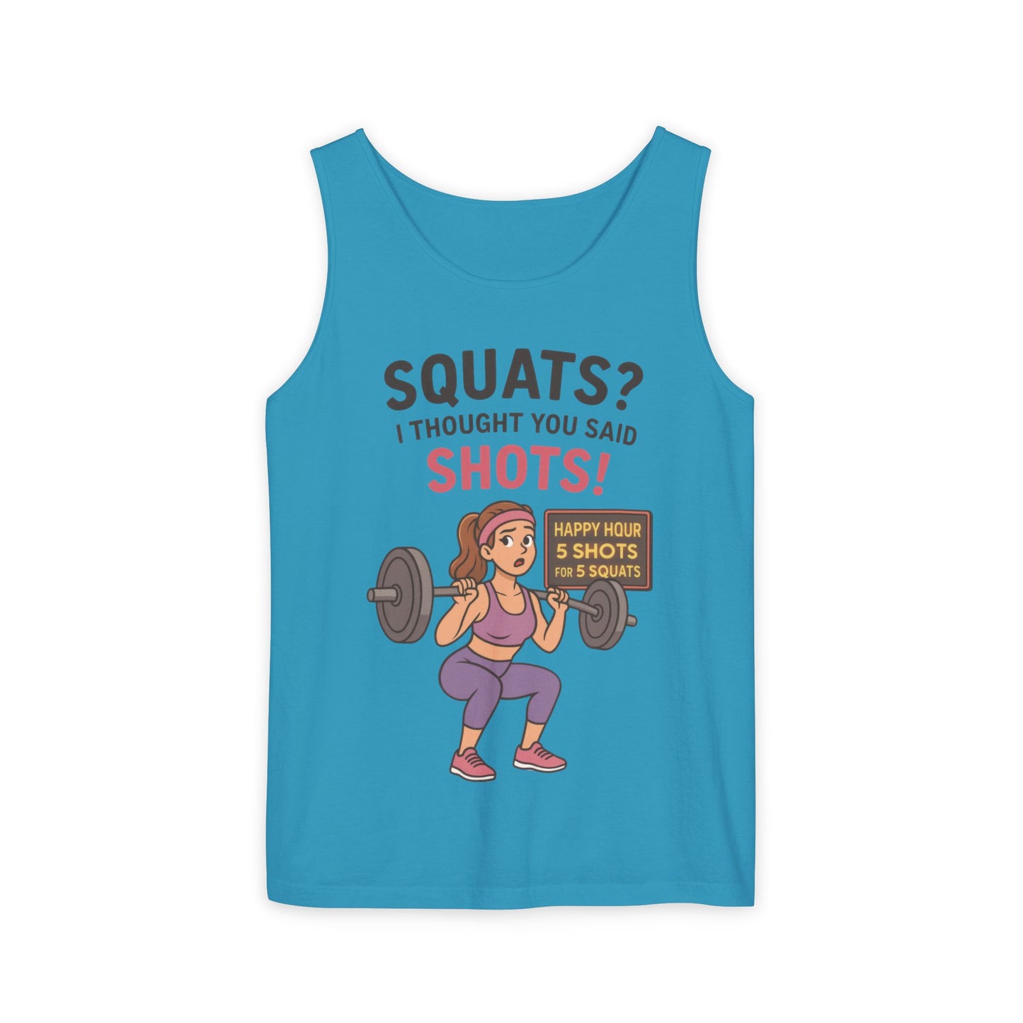 Funny Gym Womens Tank Top, Workout Humor Tee for Fitness Lovers, Gift for Gym Lovers, Activewear, Workout Gear, Gym Workout Shirt