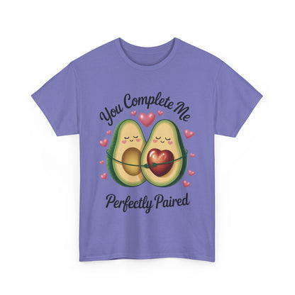 Cute Avocado Love Womens Tee, Perfect for Couples, Valentine's Day Gift, Relationship Shirt, Avocado Lover Apparel